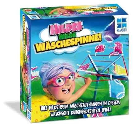 Alle Details zum Brettspiel Hildes wilde Wäschespinne und ähnlichen Spielen