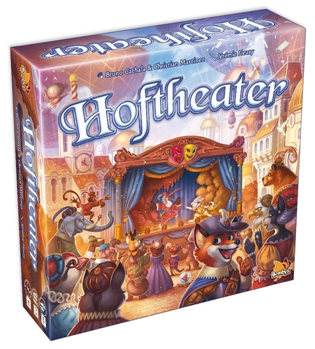 Alle Details zum Brettspiel Hoftheater und ähnlichen Spielen