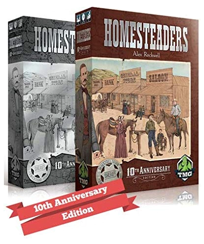 Alle Details zum Brettspiel Homesteaders und ähnlichen Spielen