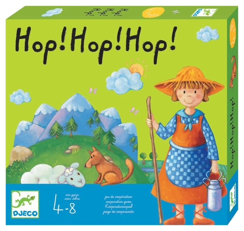 Alle Details zum Brettspiel Hop! Hop! Hop! und ähnlichen Spielen