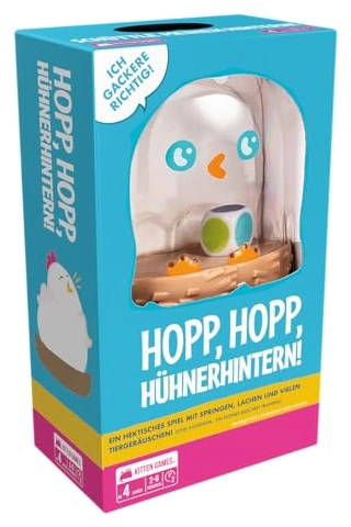 Alle Details zum Brettspiel Hopp, hopp, Hühnerhintern und ähnlichen Spielen