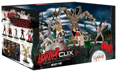 Alle Details zum Brettspiel HorrorClix und ähnlichen Spielen