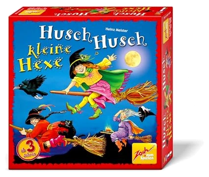 Alle Details zum Brettspiel Husch Husch kleine Hexe (Deutscher Kinderspielpreis 1994 Gewinner) und ähnlichen Spielen