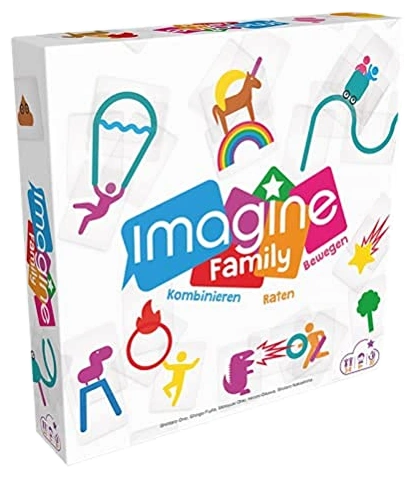 Alle Details zum Brettspiel Imagine Family und ähnlichen Spielen