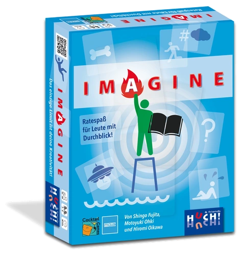 Alle Details zum Brettspiel Imagine und ähnlichen Spielen