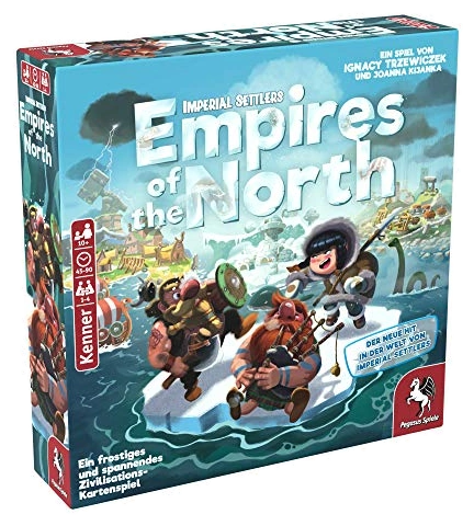 Alle Details zum Brettspiel Imperial Settlers: Empires of the North und ähnlichen Spielen