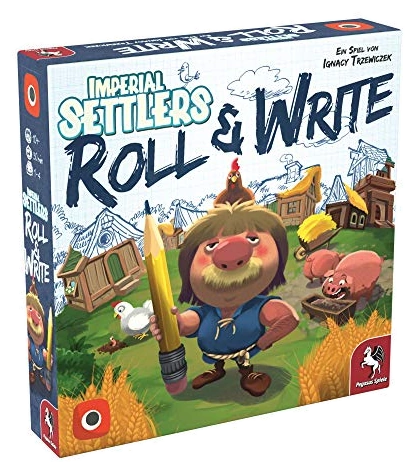 Alle Details zum Brettspiel Imperial Settlers: Roll & Write und ähnlichen Spielen