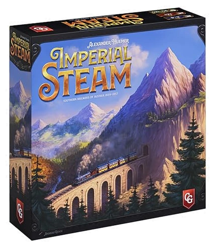 Alle Details zum Brettspiel Imperial Steam und ähnlichen Spielen