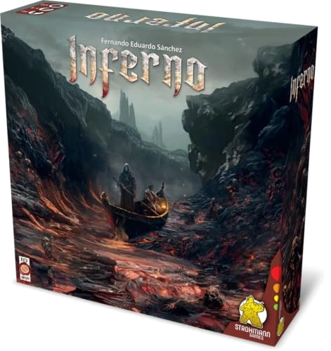 Alle Details zum Brettspiel Inferno und ähnlichen Spielen
