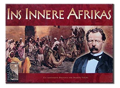 Alle Details zum Brettspiel Ins Innere Afrikas und ähnlichen Spielen
