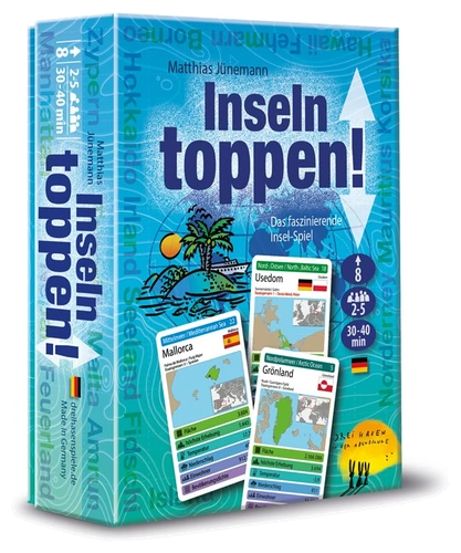 Alle Details zum Brettspiel Inseln toppen! und ähnlichen Spielen