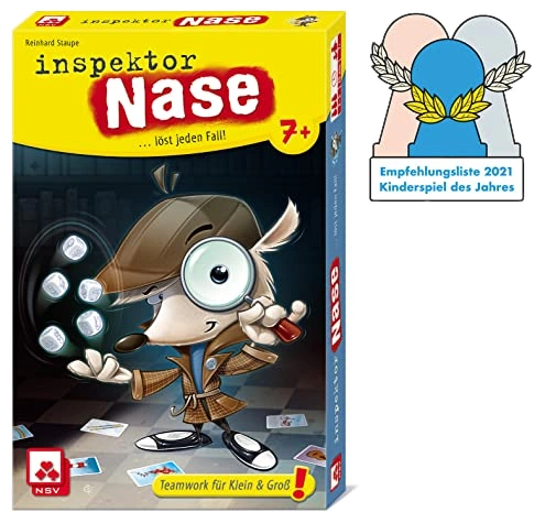 Alle Details zum Brettspiel Inspektor Nase und ähnlichen Spielen