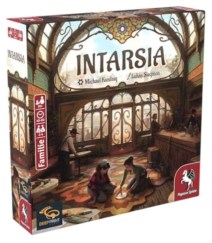Alle Details zum Brettspiel Intarsia und ähnlichen Spielen