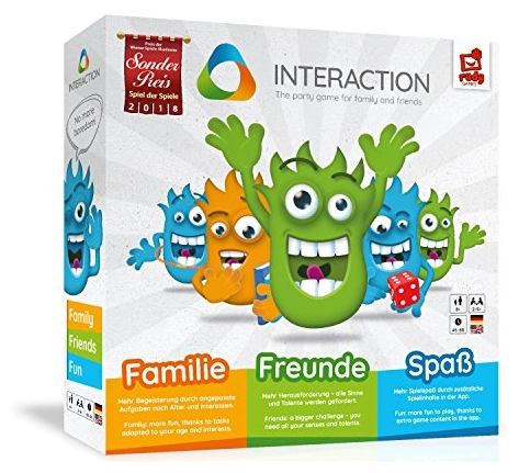 Alle Details zum Brettspiel INTERACTION: No more boredom! und ähnlichen Spielen