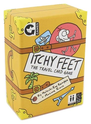 Alle Details zum Brettspiel Itchy Feet: the Travel Game und ähnlichen Spielen