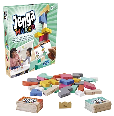 Alle Details zum Brettspiel Jenga Maker und ähnlichen Spielen
