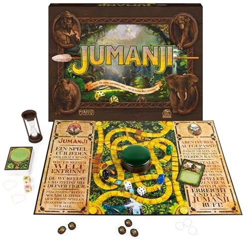 Alle Details zum Brettspiel Jumanji und ähnlichen Spielen