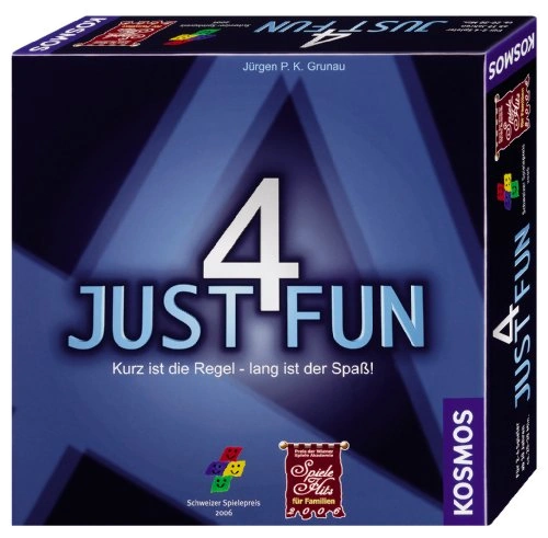 Alle Details zum Brettspiel Just4Fun - kurz ist die Regel - lang ist der Spaß! und ähnlichen Spielen
