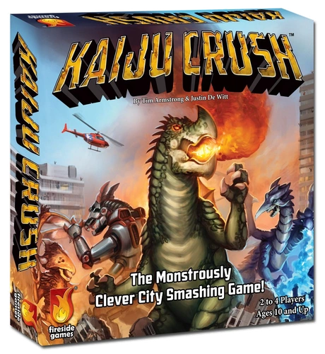 Alle Details zum Brettspiel Kaiju Crush und ähnlichen Spielen