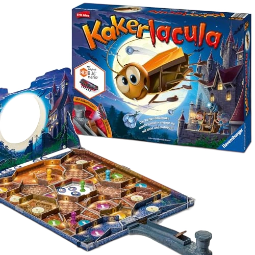 Alle Details zum Brettspiel Kakerlacula und ähnlichen Spielen