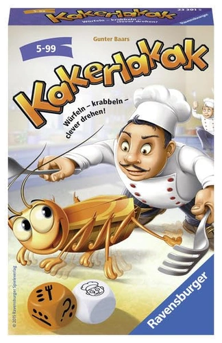 Alle Details zum Brettspiel Kakerlakak - Das Würfelspiel und ähnlichen Spielen
