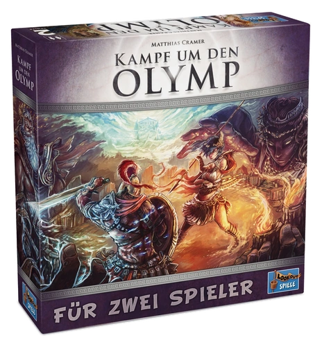 Alle Details zum Brettspiel Kampf um den Olymp und ähnlichen Spielen