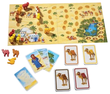 Alle Details zum Brettspiel Karawane und ähnlichen Spielen
