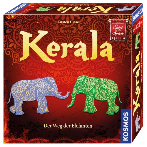 Alle Details zum Brettspiel Kerala: Der Weg der Elefanten und ähnlichen Spielen