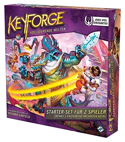 Alle Details zum Brettspiel KeyForge: Kollidierende Welten und ähnlichen Spielen
