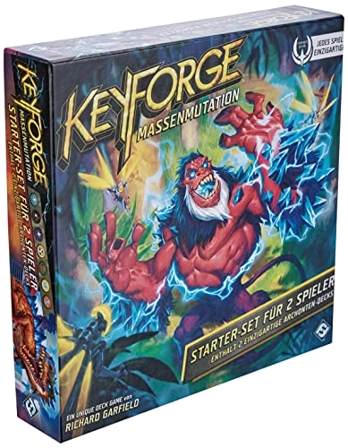 Alle Details zum Brettspiel KeyForge: Massenmutation Starter-Set und ähnlichen Spielen