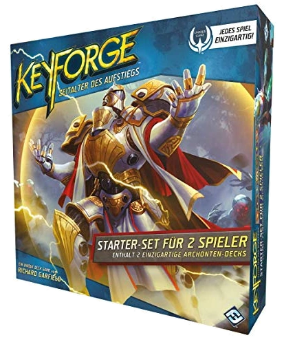 Alle Details zum Brettspiel KeyForge: Zeitalter des Aufstiegs Starter-Set und ähnlichen Spielen