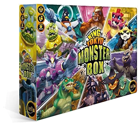Alle Details zum Brettspiel King of Tokyo: Monster Box und ähnlichen Spielen