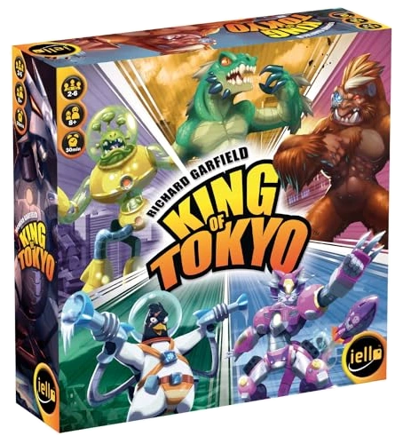 Alle Details zum Brettspiel King of Tokyo und ähnlichen Spielen