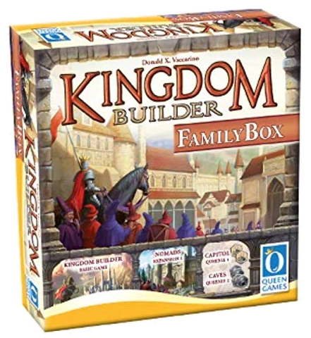 Alle Details zum Brettspiel Kingdom Builder: Family Box 2018 und ähnlichen Spielen