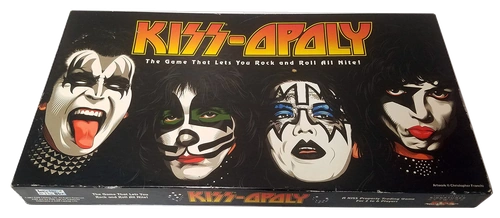 Alle Details zum Brettspiel KISS-opoly und ähnlichen Spielen