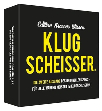 Alle Details zum Brettspiel Klugscheisser 2: Edition Krasses Wissen und ähnlichen Spielen