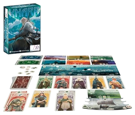 Alle Details zum Brettspiel Knarr und ähnlichen Spielen