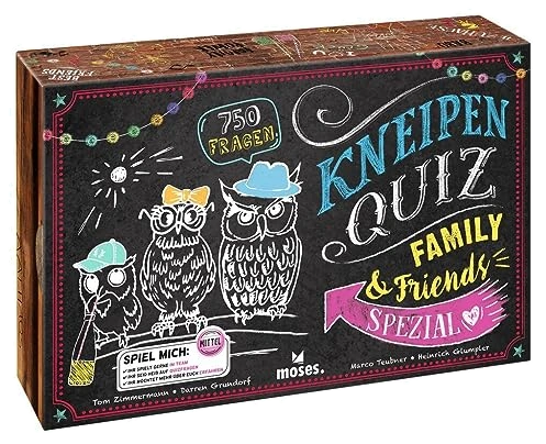 Alle Details zum Brettspiel Kneipenquiz: Family & Friends Spezial und ähnlichen Spielen