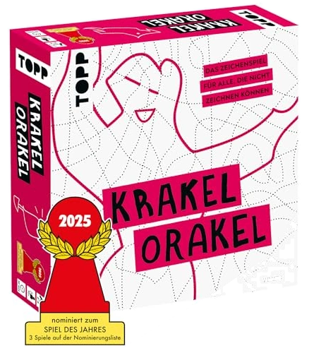 Alle Details zum Brettspiel Krakel Orakel und ähnlichen Spielen