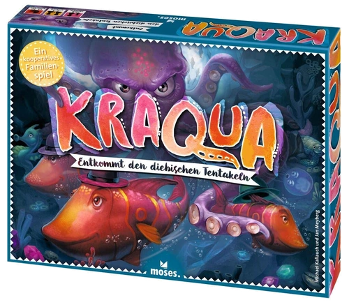 Alle Details zum Brettspiel Kraqua - Entkommt den diebischen Tentakeln und ähnlichen Spielen