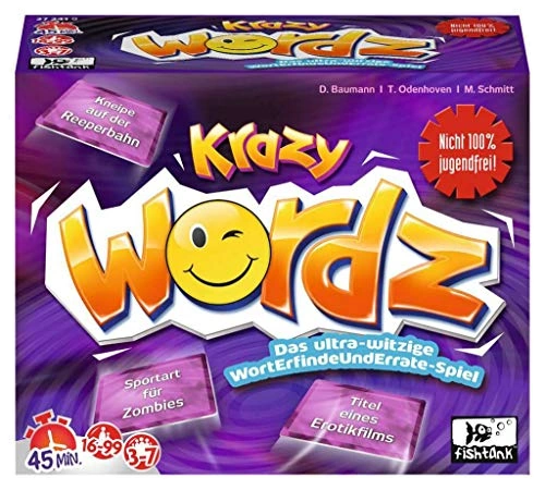 Alle Details zum Brettspiel Krazy Wordz und ähnlichen Spielen