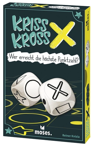 Alle Details zum Brettspiel Kriss Kross und ähnlichen Spielen