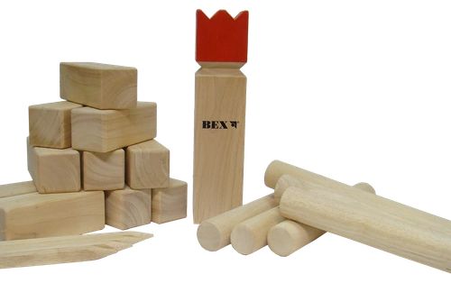 Alle Details zum Brettspiel Kubb Wikingerschach und ähnlichen Spielen