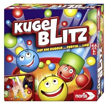 Alle Details zum Brettspiel Kugelblitz und ähnlichen Spielen