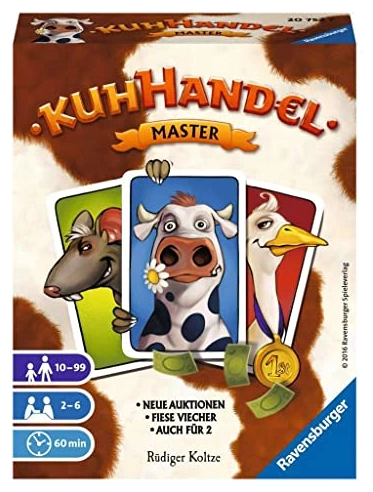 Alle Details zum Brettspiel Kuhhandel Master und ähnlichen Spielen