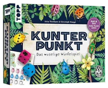 Alle Details zum Brettspiel Kunterpunkt - Das wuselige Würfelspiel und ähnlichen Spielen