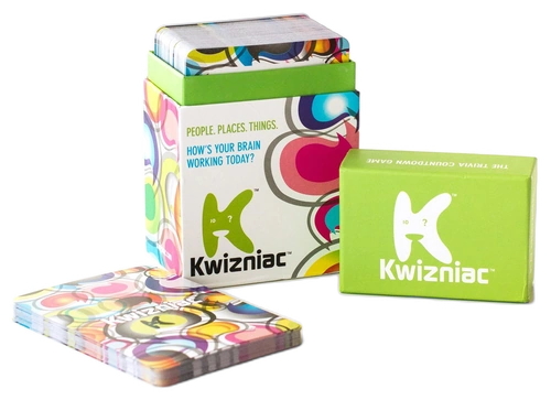 Alle Details zum Brettspiel Kwizniac und ähnlichen Spielen