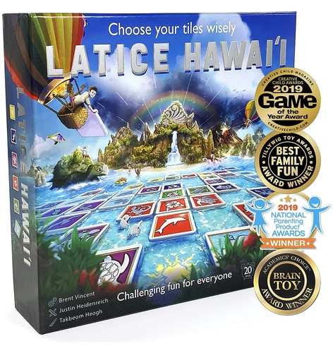 Alle Details zum Brettspiel Latice Hawai'i und ähnlichen Spielen