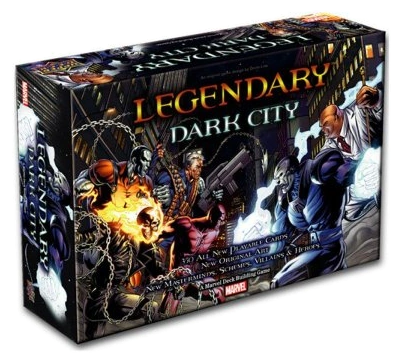 Alle Details zum Brettspiel Legendary: A Marvel Deck Building Game – Dark City (Erweiterung) und ähnlichen Spielen