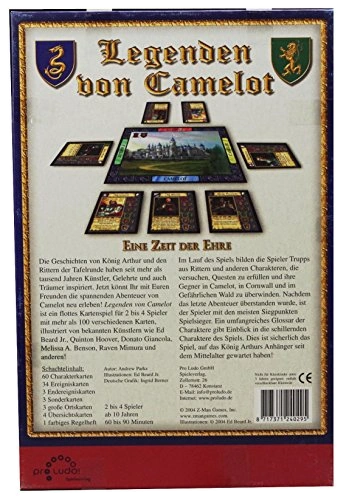 Alle Details zum Brettspiel Legenden von Camelot und ähnlichen Spielen